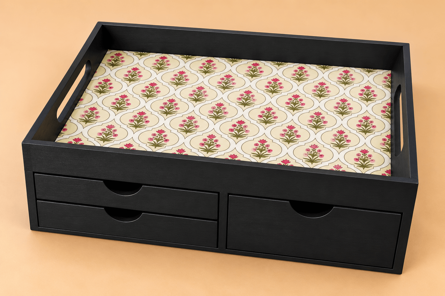 Wooden Drawer Tray                                                                              14"L * 10"B * 4"H